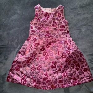 Girls metallic dress